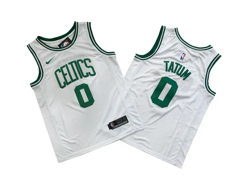 BOSTON CELTICS JAYSON TATUM WHITE JERSEY