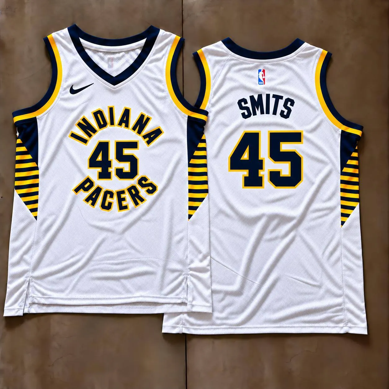 Indiana Pacers Rik Smits White Jersey