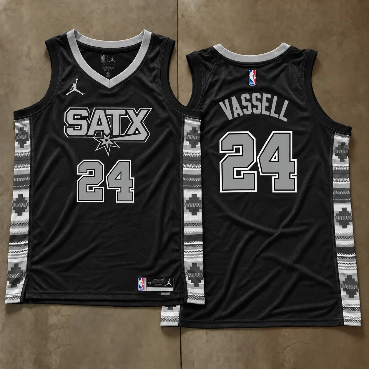 Black and Grey