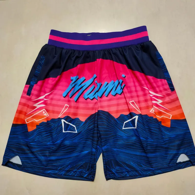 MIAMI HEAT BLUE SHORTS