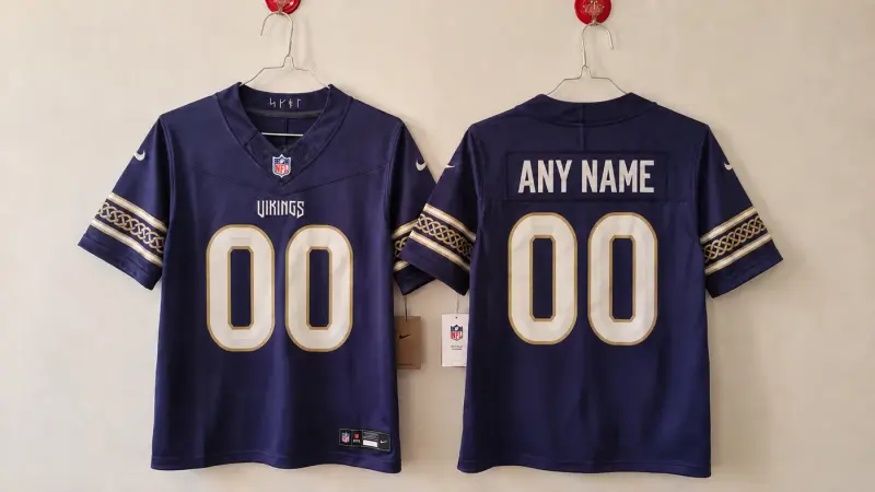 MINNESOTA VIKINGS CUSTOM RIVAL JERSEY ￼