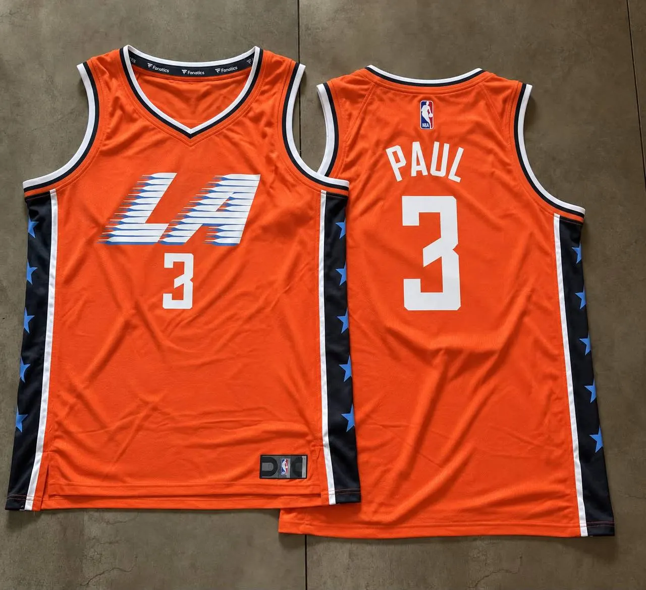 Los Angeles Clippers Chris Paul Orange Jersey