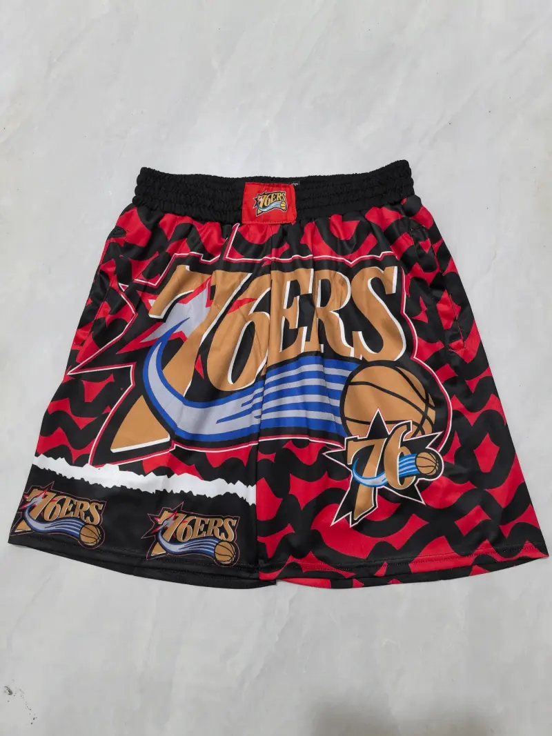 PHILADELPHIA 76ERS RED SHORTS