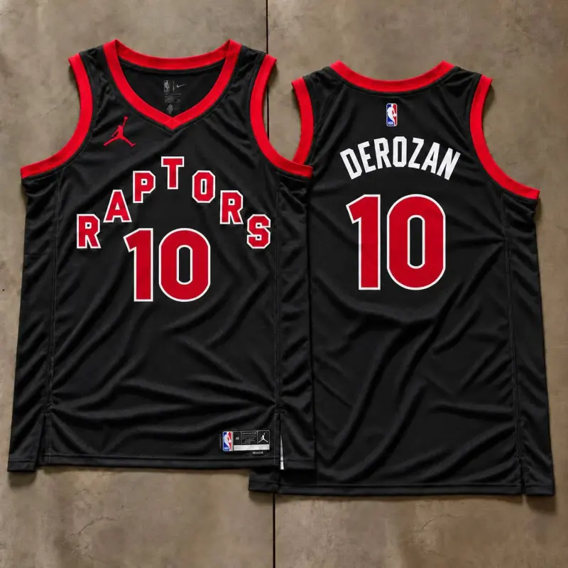 Toronto Raptors DeMar DeRozan Black Jersey