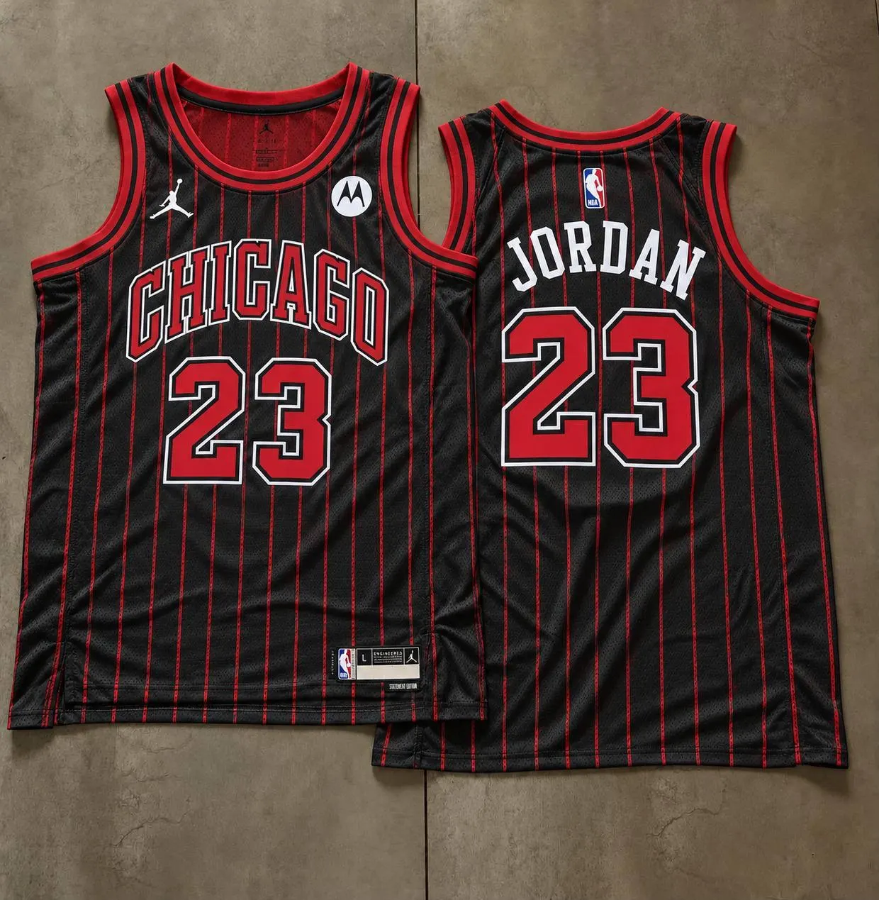 Black and Red (Striped)