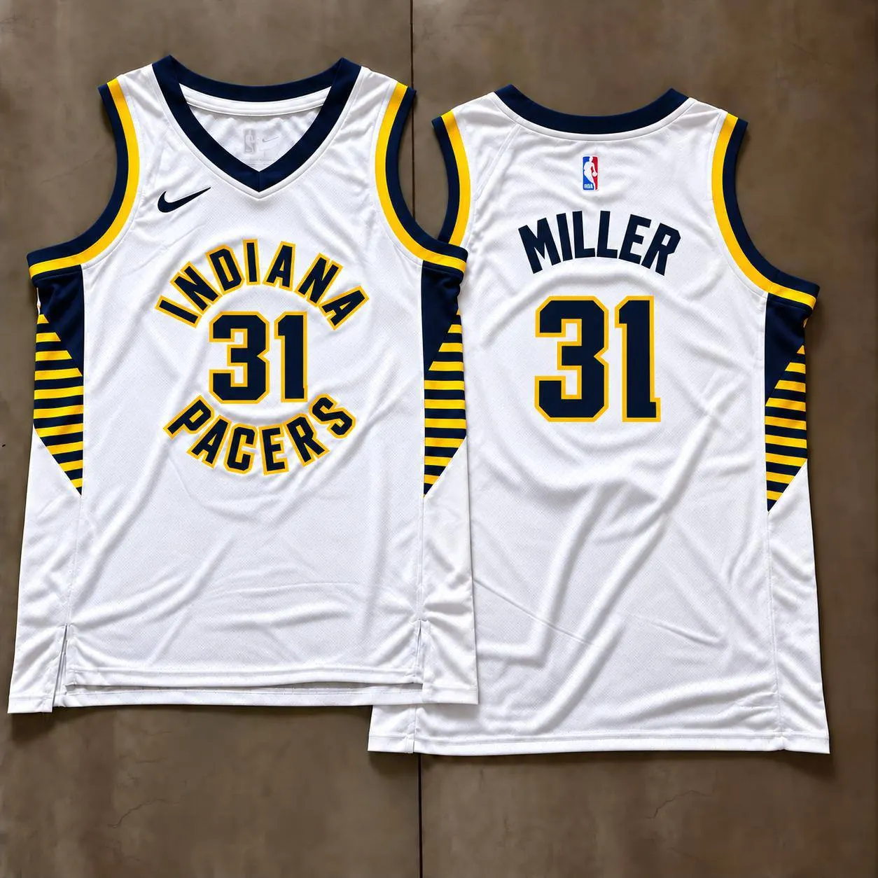 Indiana Pacers Reggie Miller White Jersey