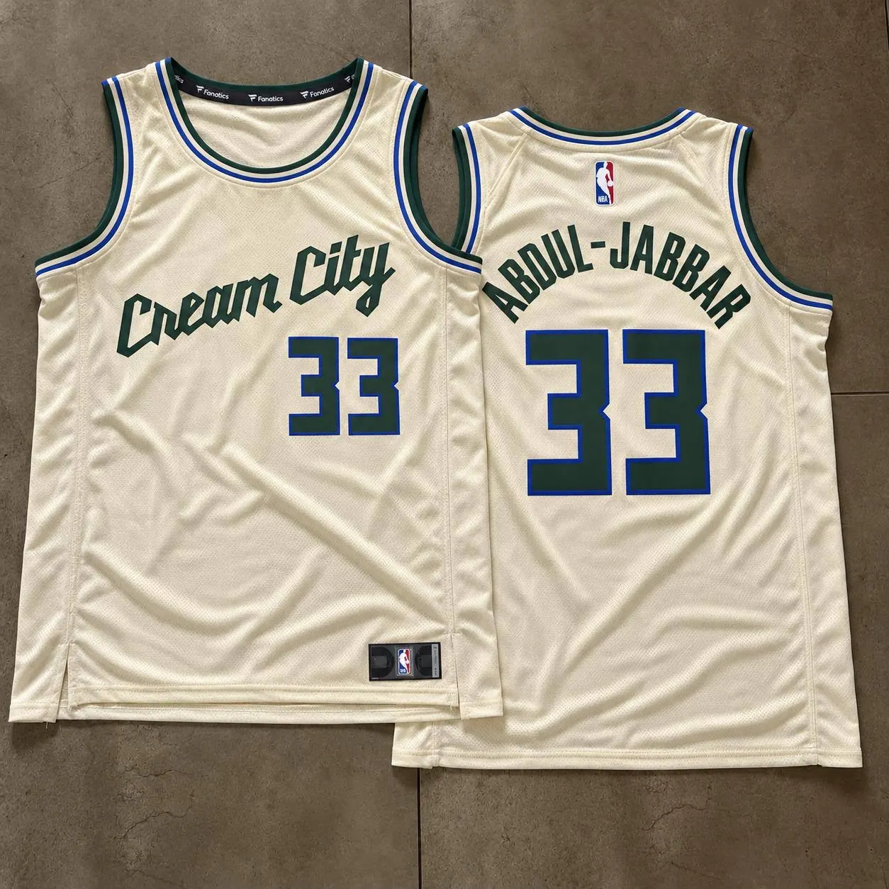 Cream and Green