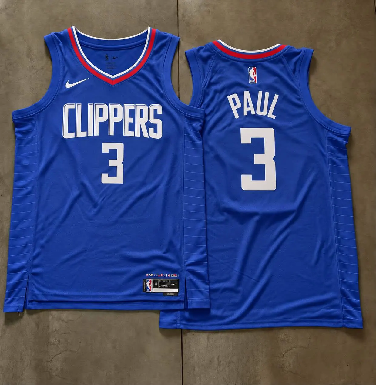 Los Angeles Clippers Chris Paul Blue Jersey