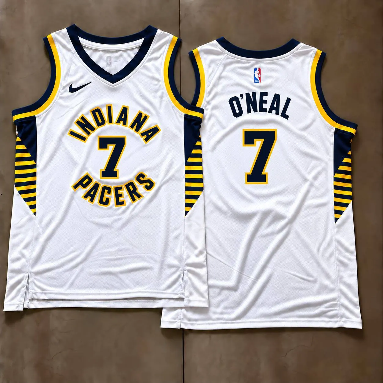 Indiana Pacers Jermaine O'Neal White Jersey