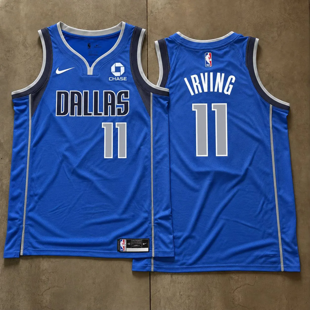 Dallas Mavericks Kyrie Irving Royal Blue Jersey