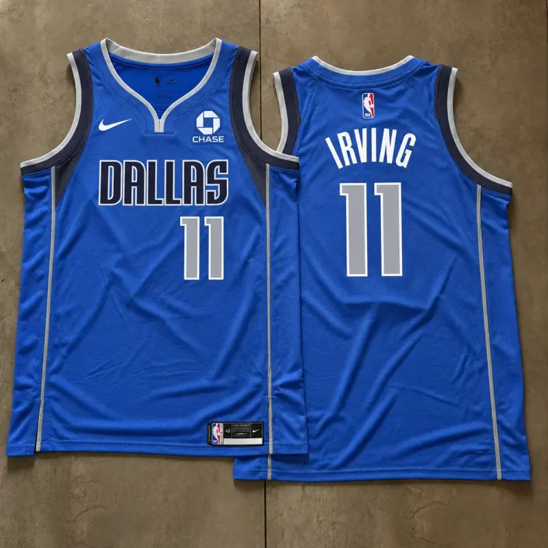 Dallas Mavericks Kyrie Irving Royal Blue Jersey