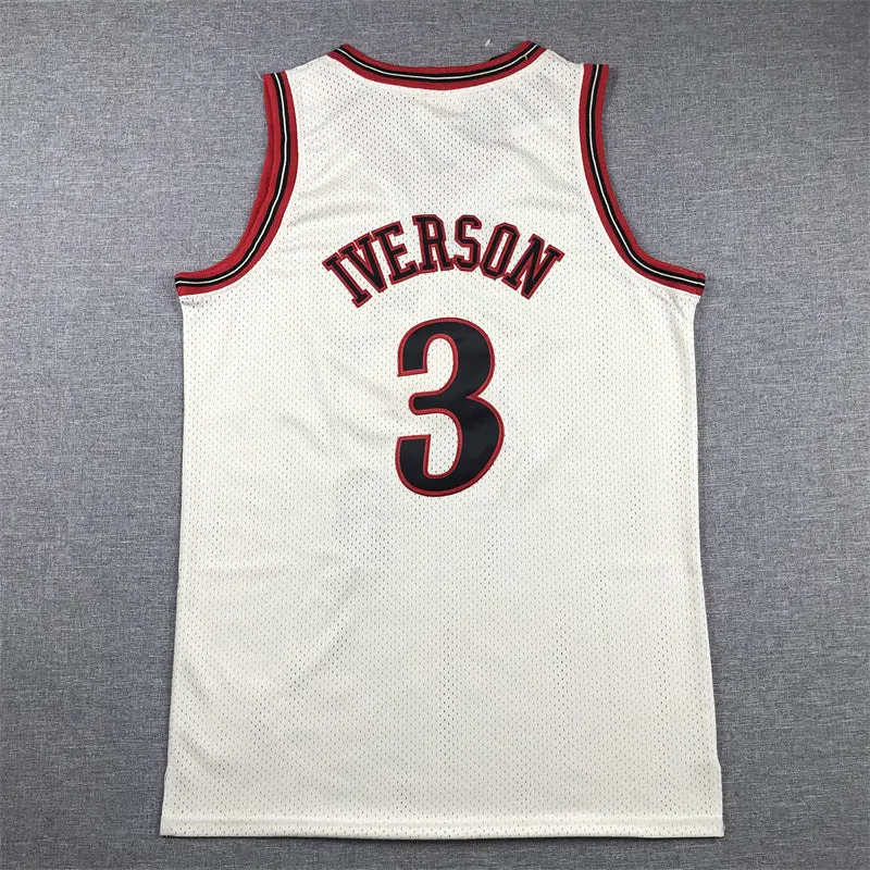 Allen Iverson Philadelphia Basketball Jersey – Retro Edition