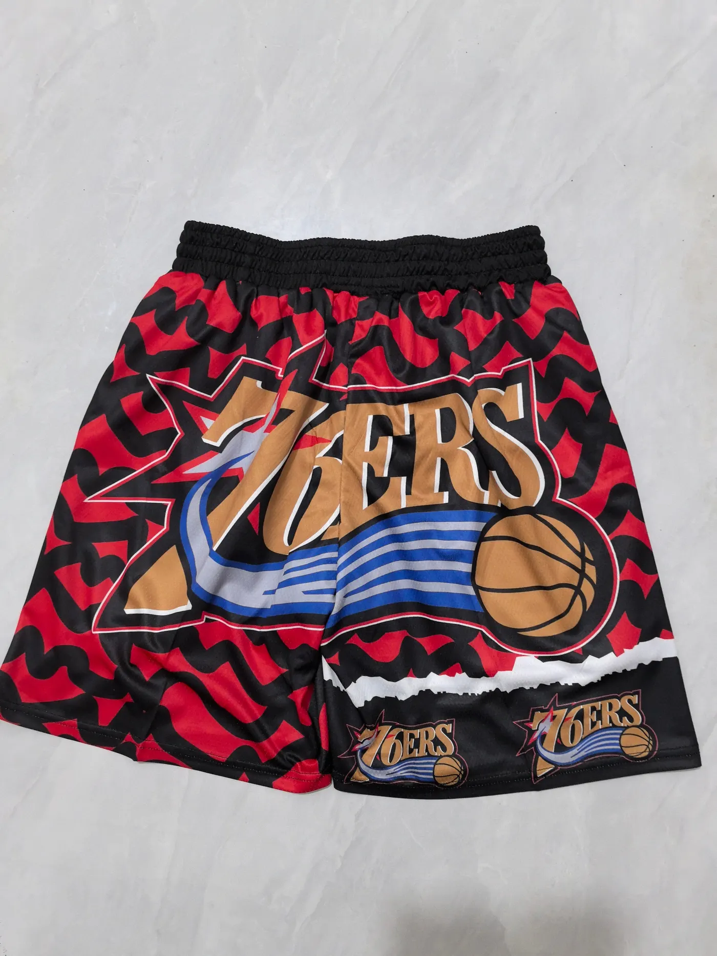 PHILADELPHIA 76ERS RED SHORTS