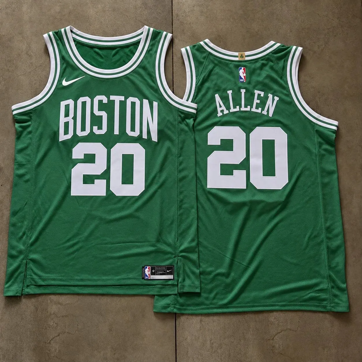 Green and White