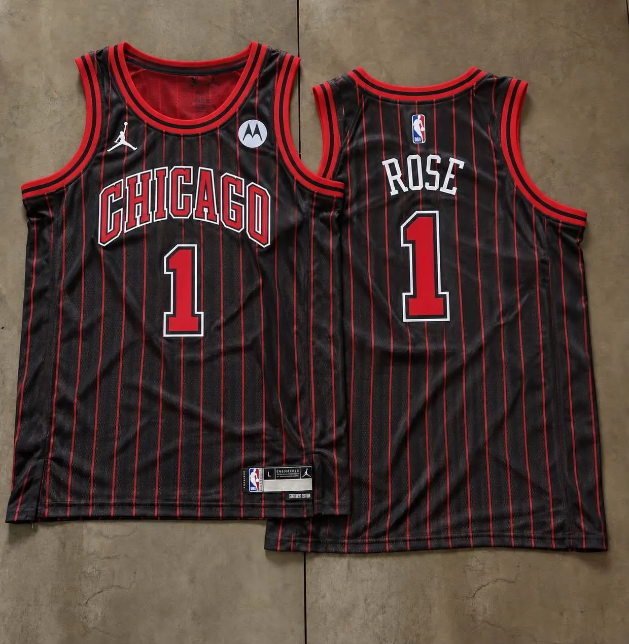 Black and Red (Striped)
