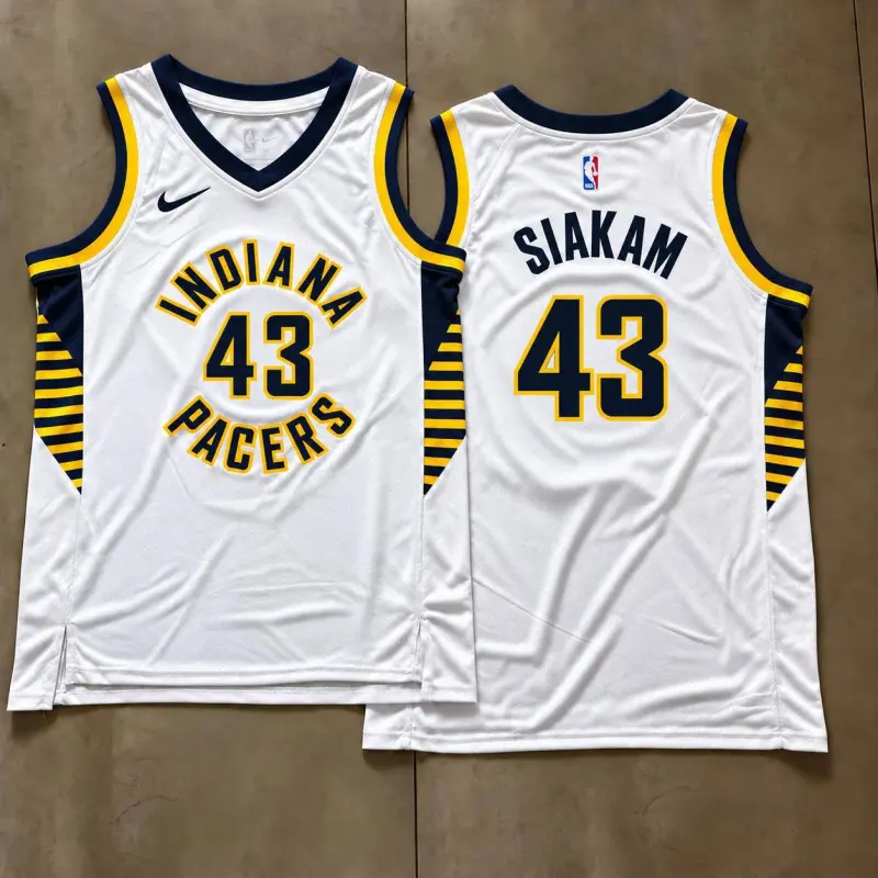Indiana Pacers Pascal Siakam White Jersey