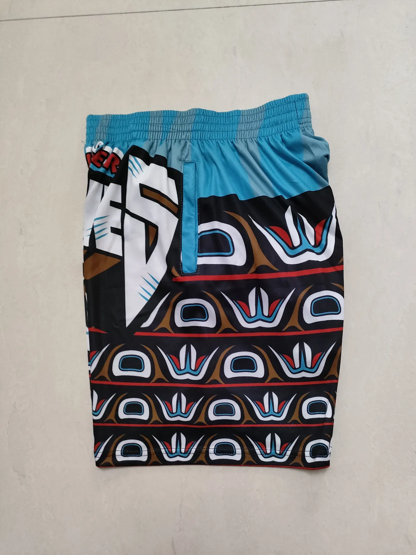 MEMPHIS GRIZZLIES BLUE SHORTS