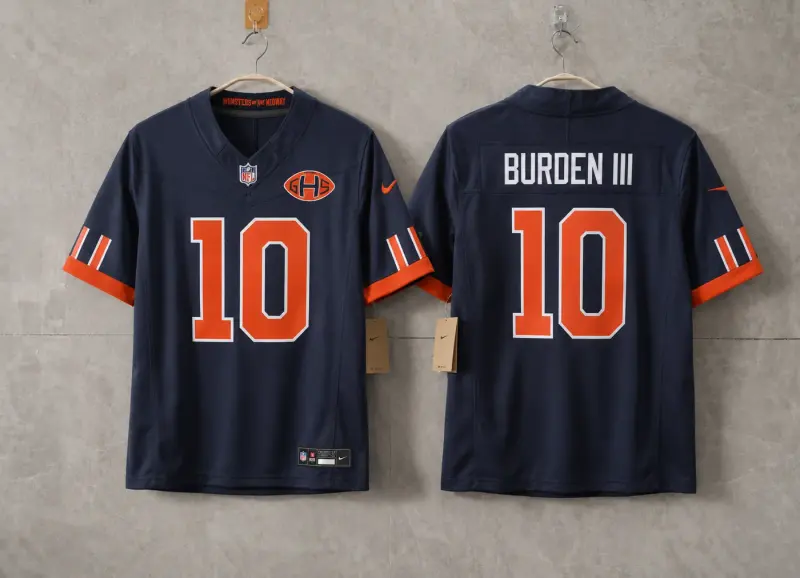 CHICAGO BEARS BURDEN LUTHER III. RIVAL JERSEY