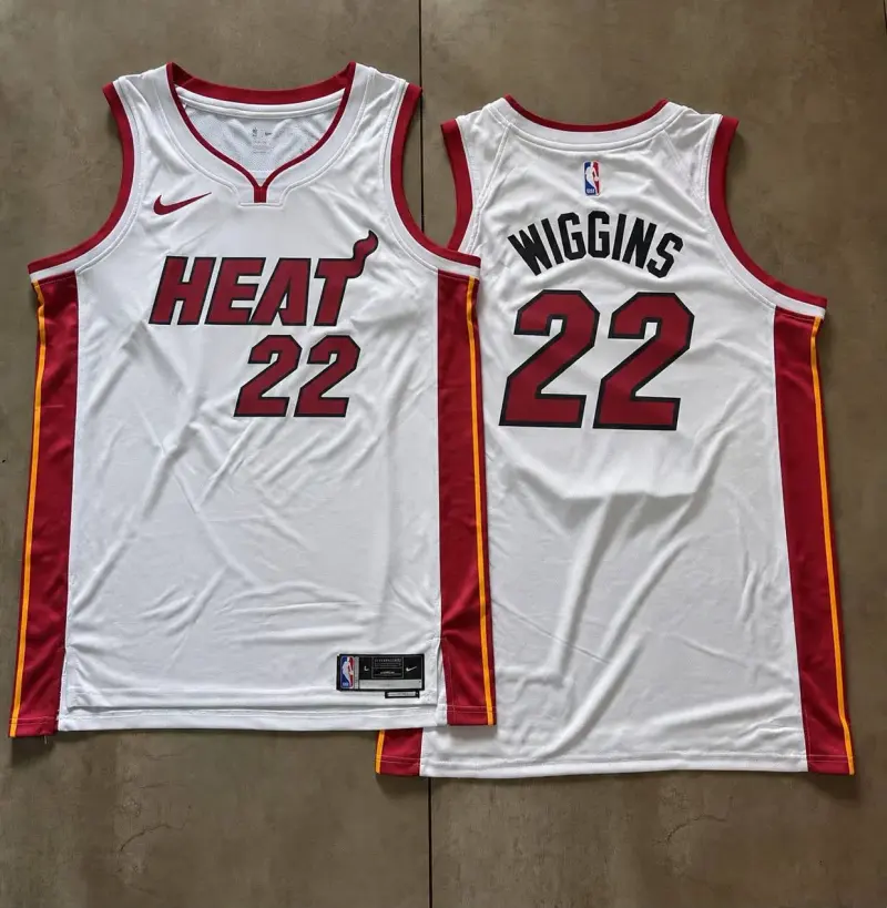 Miami Heat Andrew Wiggins White Jersey