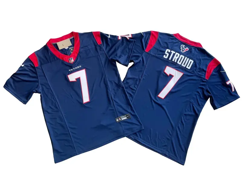 Houston Texans CJ Stroud Blue Jersey