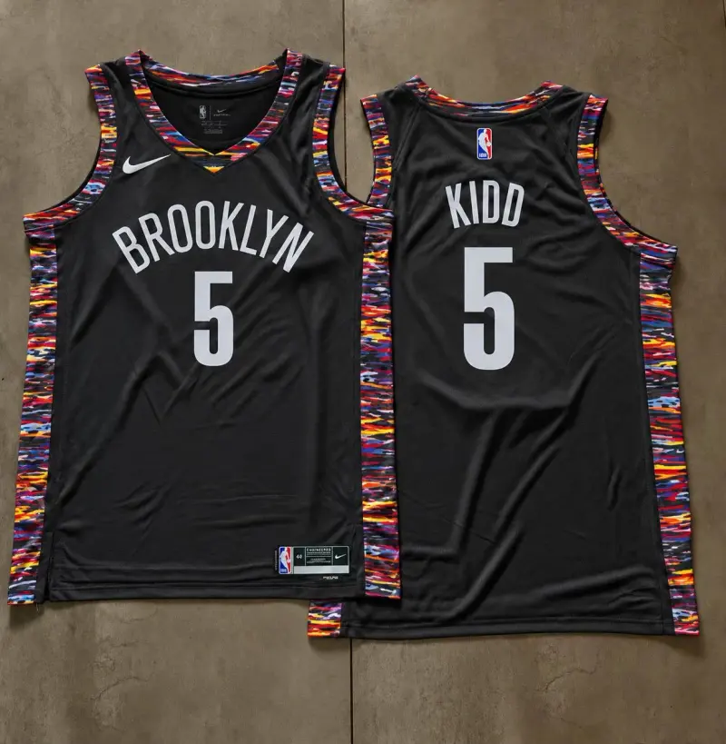 Black and Multicolor