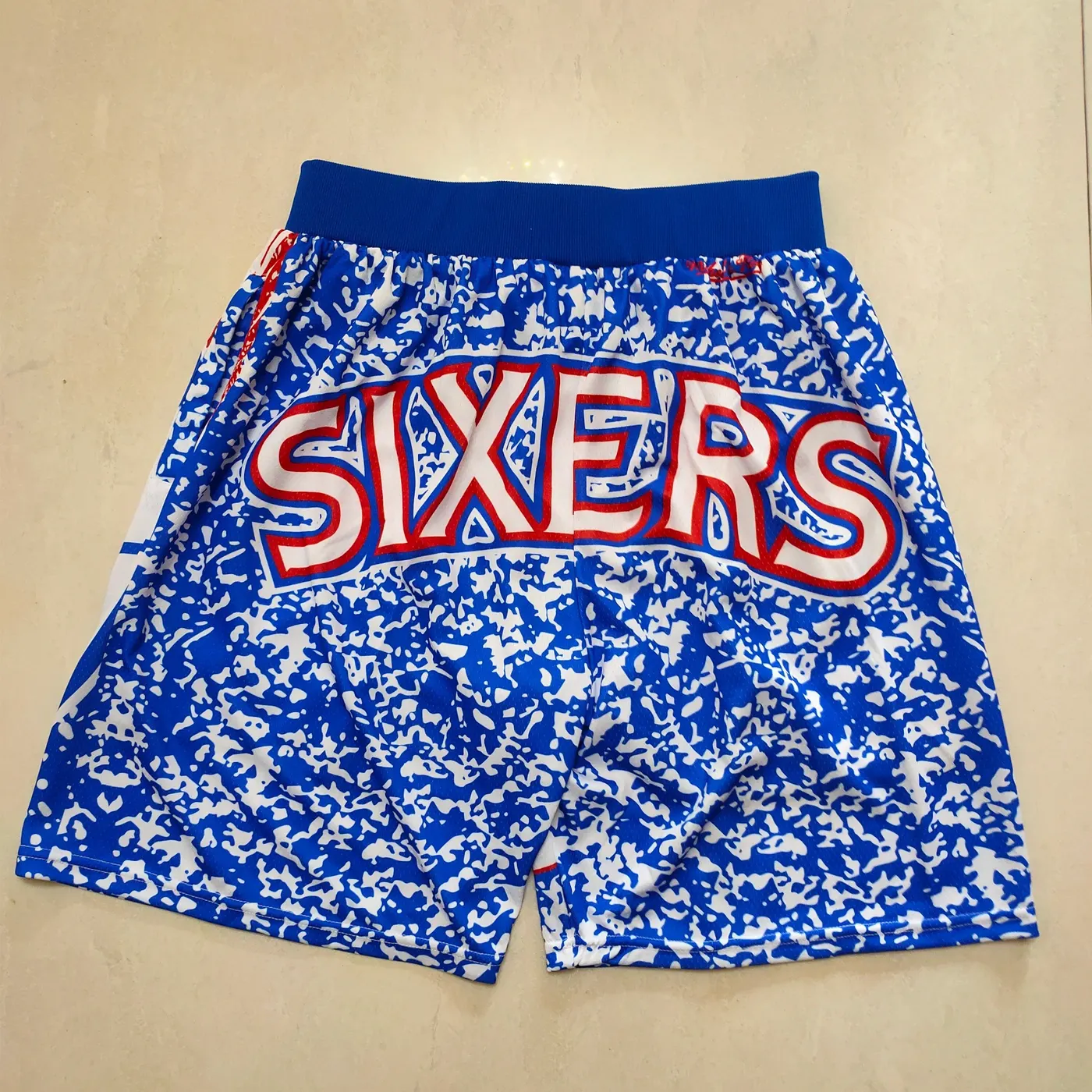 PHILADELPHIA 76ERS BLUE SHORTS
