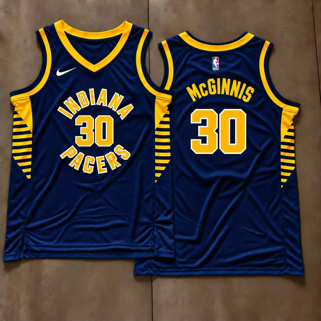 Indiana Pacers George McGinnis Navy Jersey