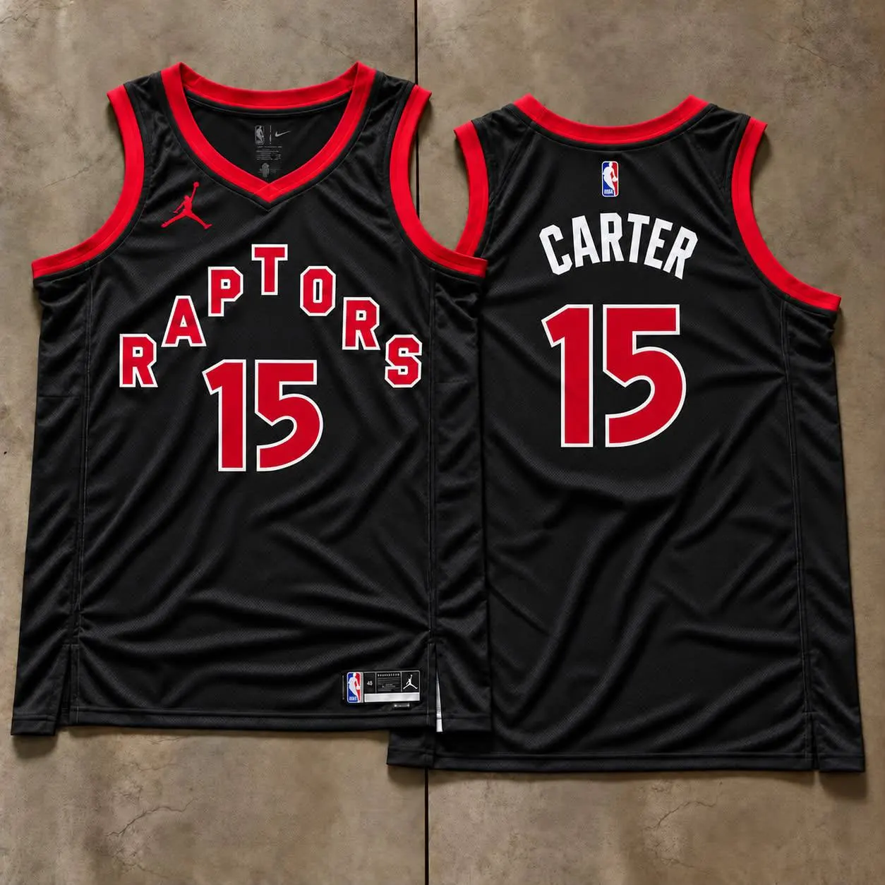 Toronto Raptors Vince Carter Black Jersey