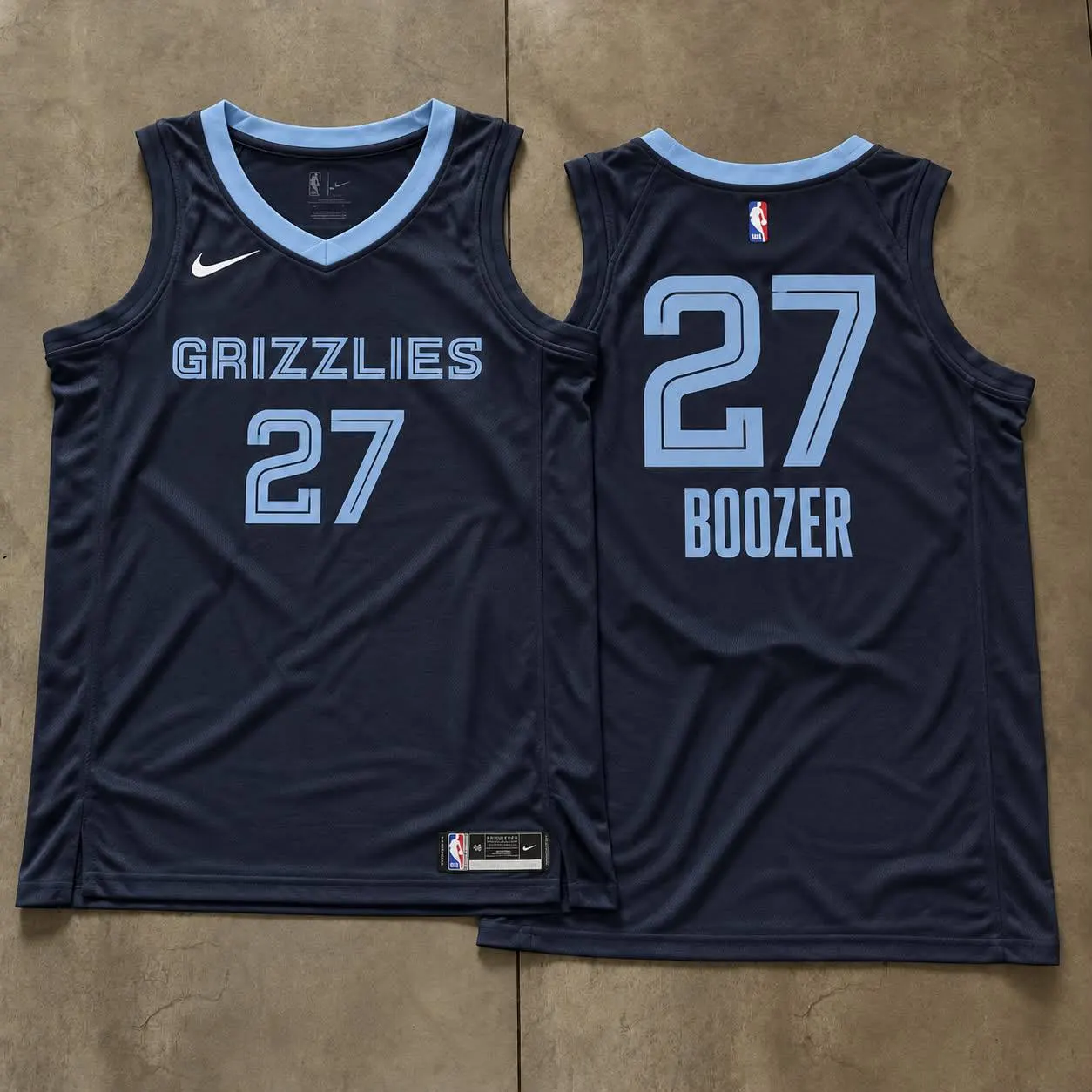 Memphis Grizzlies Cameron Boozer Navy Jersey