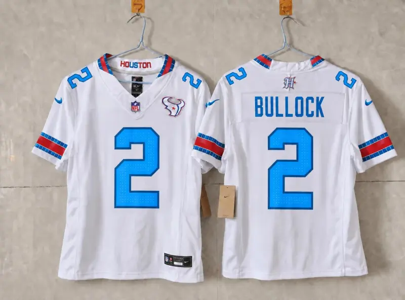 HOUSTON TEXANS CALEN BULLOCK RIVAL JERSEY