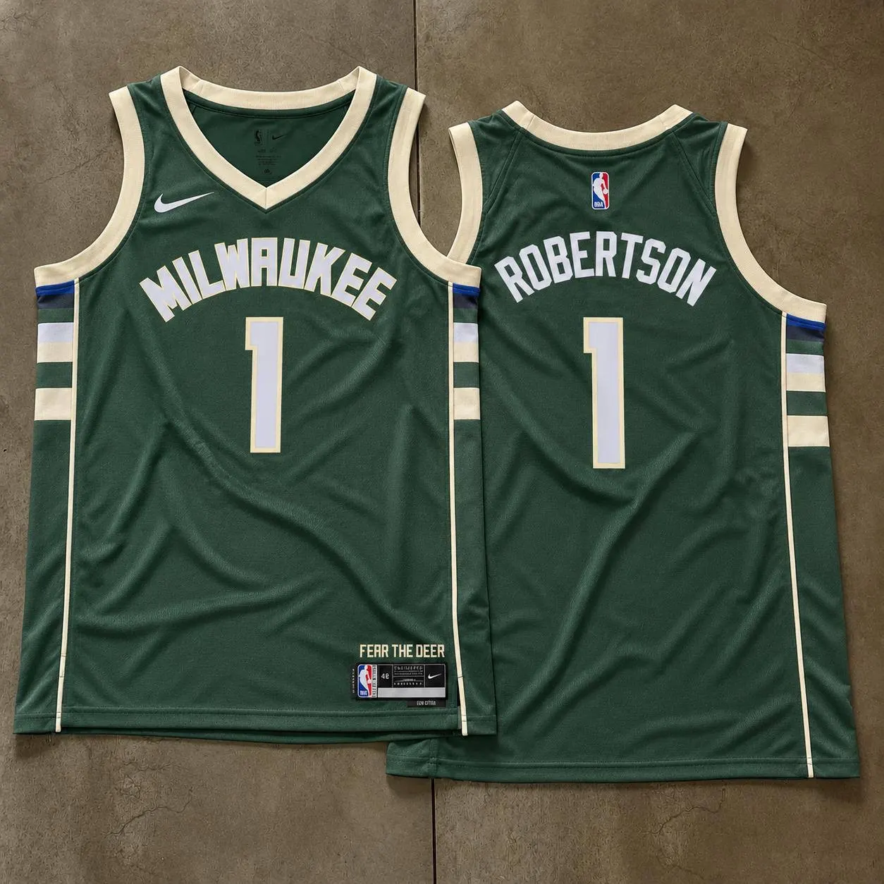 Green and Cream