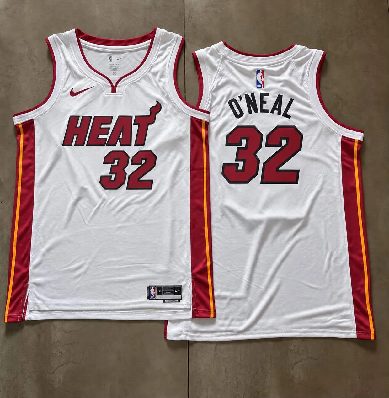 Miami Heat Shaquille O'Neal White Jersey