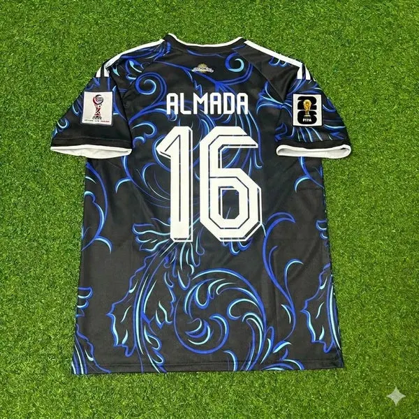 2026 WORLD CUP THIAGO ALMADA TEAM ARGENTINA BLUE JERSEY