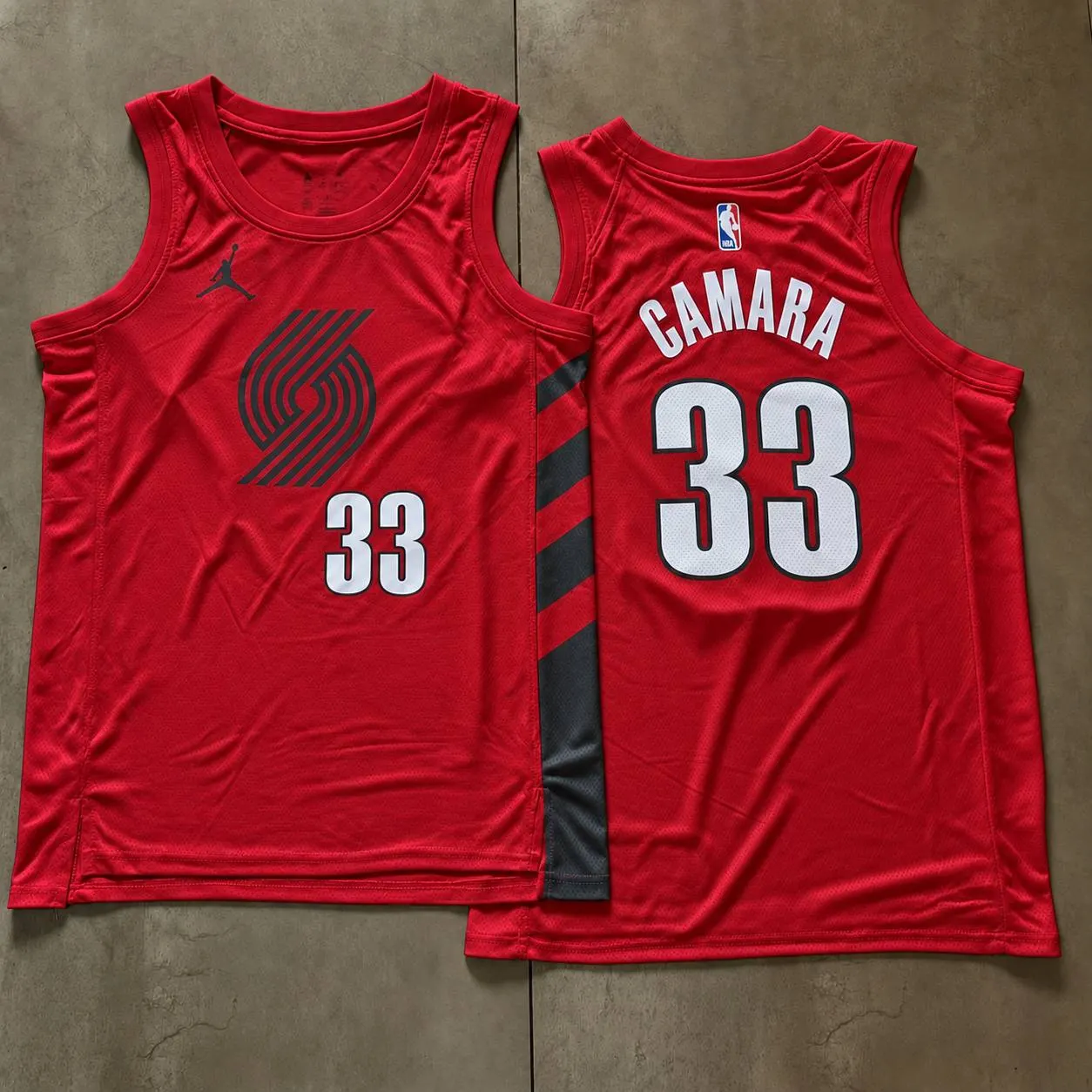 Portland Trail Blazers Toumani Camara Red Jersey