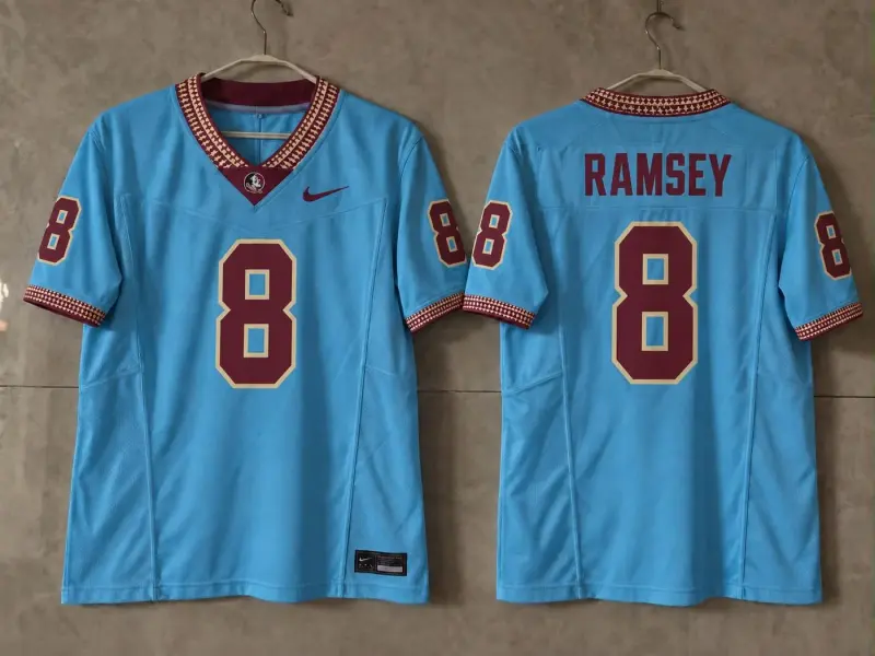 FSU SEMINOLES JALEN RAMSEY BLUE JERSEY
