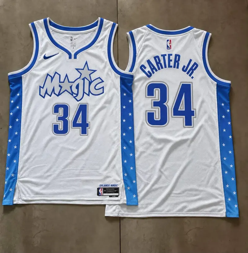 Orlando Magic Wendell Carter Jr. White Jersey