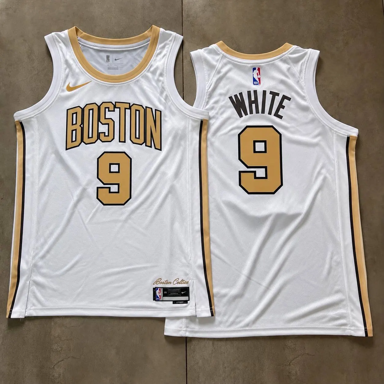 White and Gold