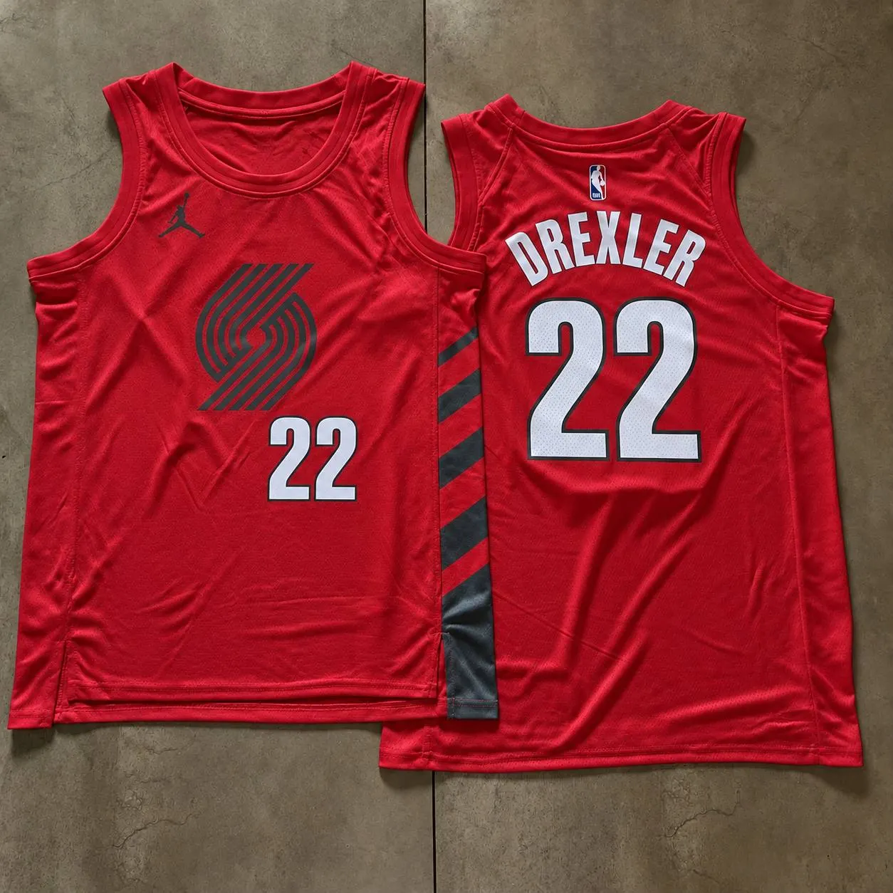 Portland Trail Blazers Clyde Drexler Red Jersey