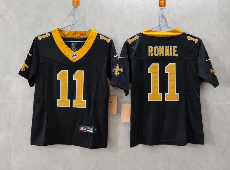NEW ORLEANS SAINTS RONNIE BELL BLACK JERSEY