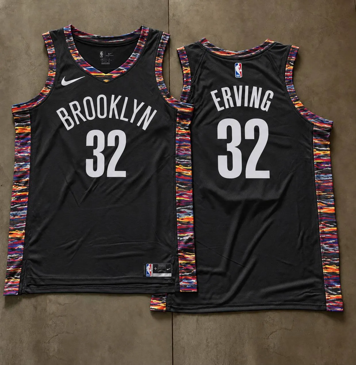 Black and Multicolor
