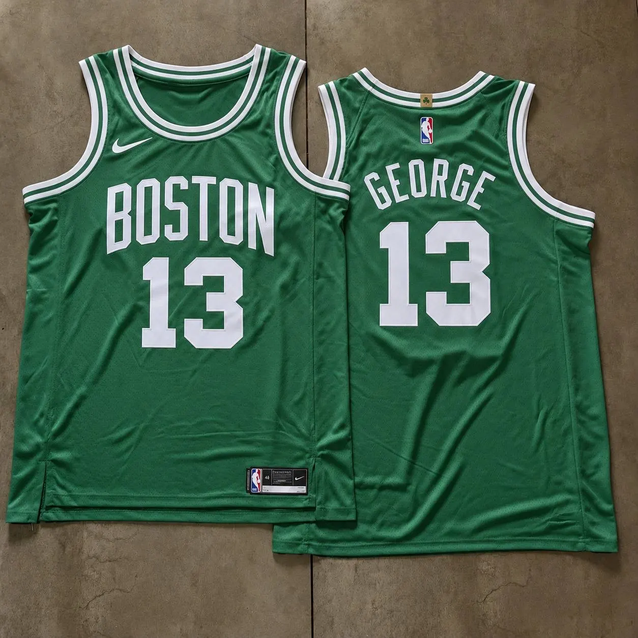 Green and White