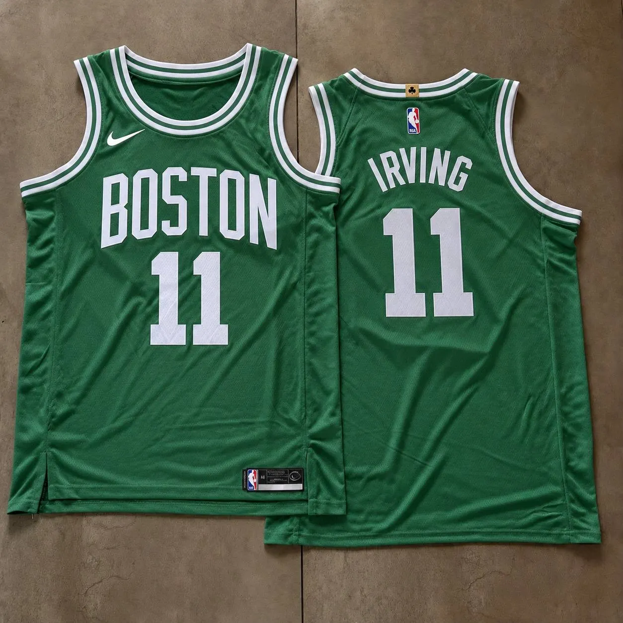 Green and White