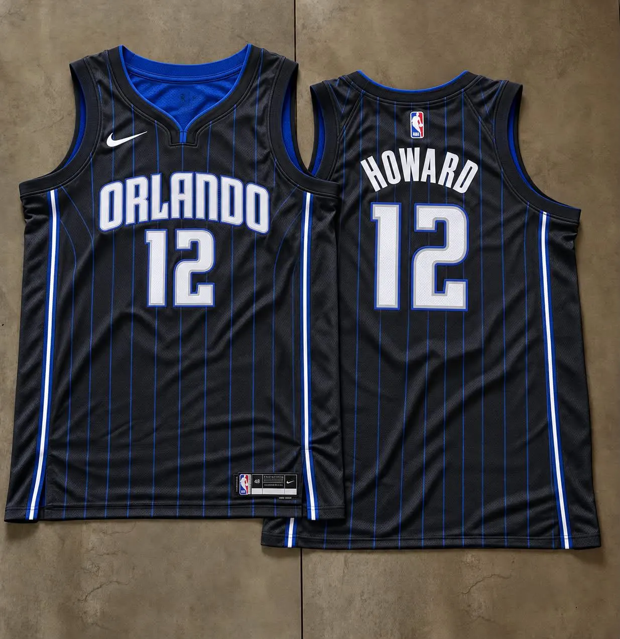 Orlando Magic Dwight Howard Black Jersey