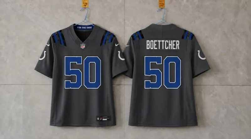 INDIANAPOLIS COLTS BRYCE BOETTCHER RIVAL JERSEY