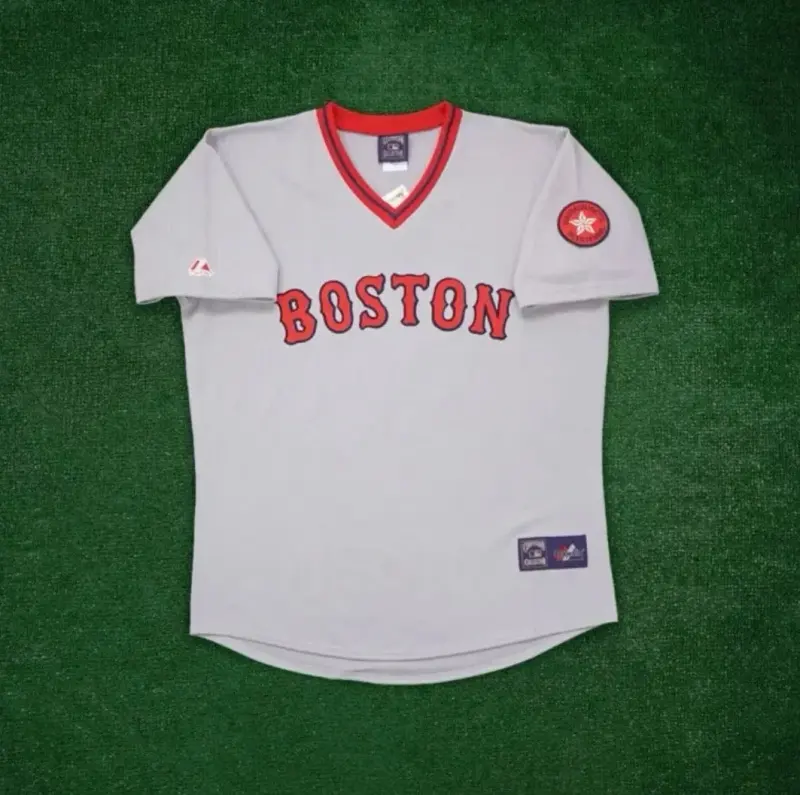 Boston Red Sox vintage gray jersey
