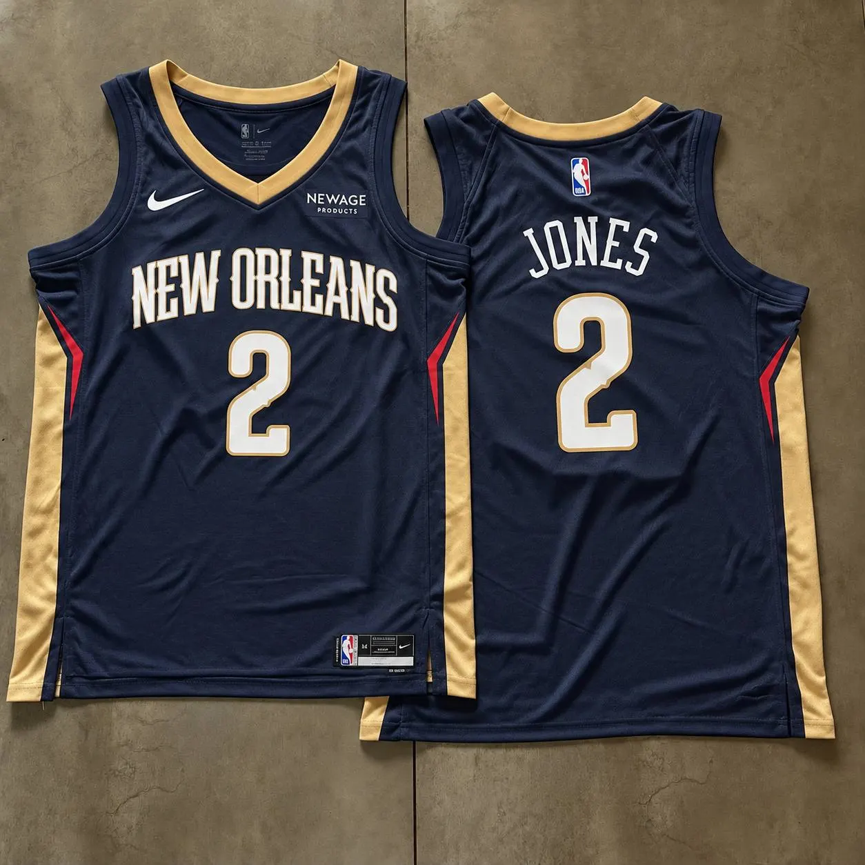 New Orleans Pelicans Herbert Jones Navy Jersey