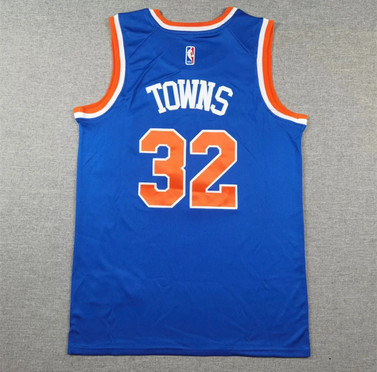 Karl-Anthony Towns Blue New York Knicks Jersey