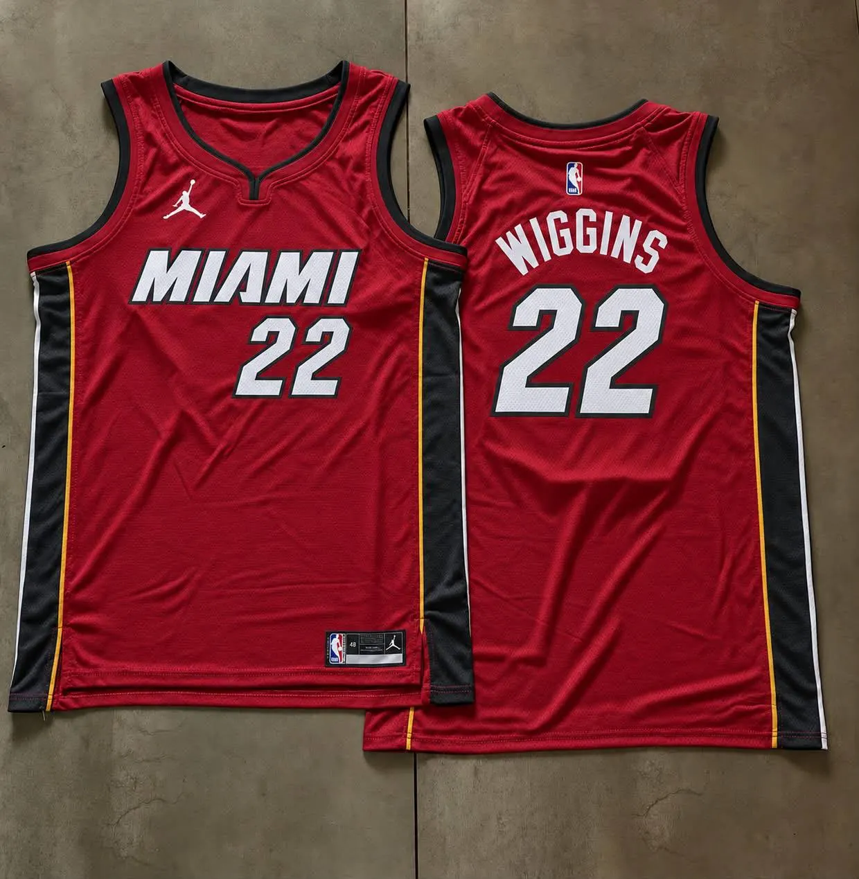 Miami Heat Andrew Wiggins Red Jersey