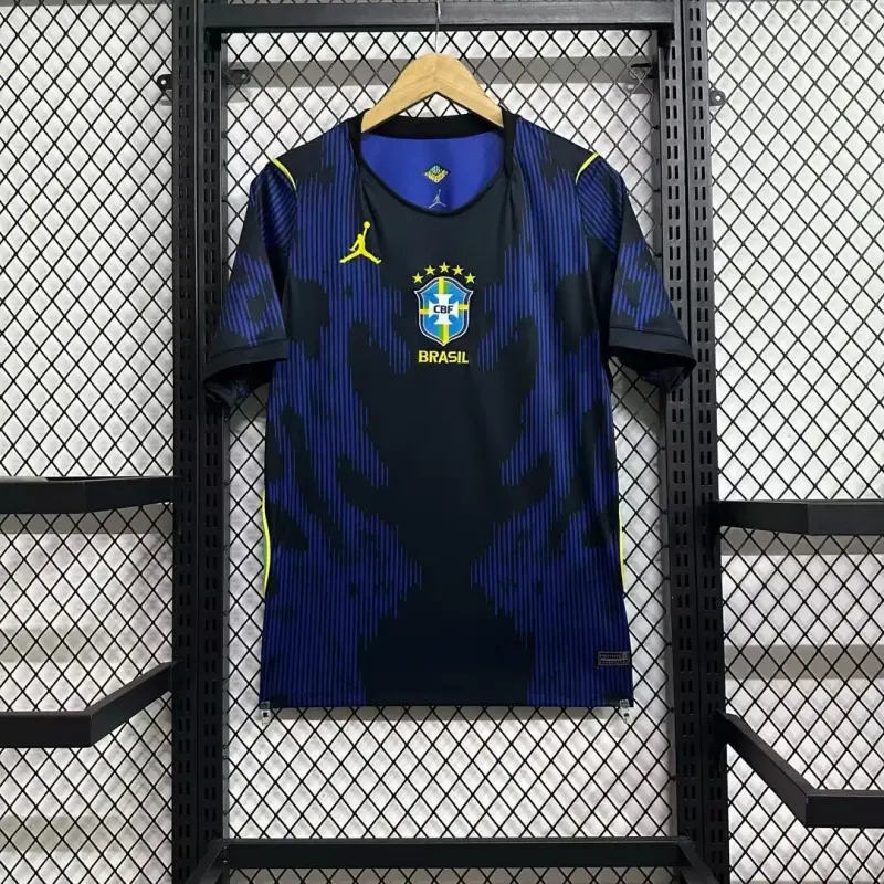 2026 World Cup Team Brazil Dark Blue Jersey