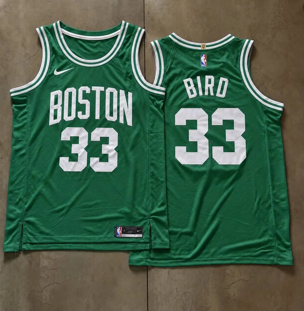 Green and White